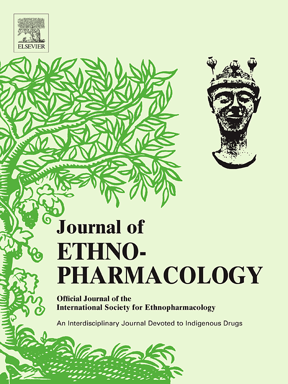 Cover della rivista: "Journal of ETHNO-PHARMACOLOGY" | Ayurvedic Point© - Centro di Medicina Ayurvedica, Milano